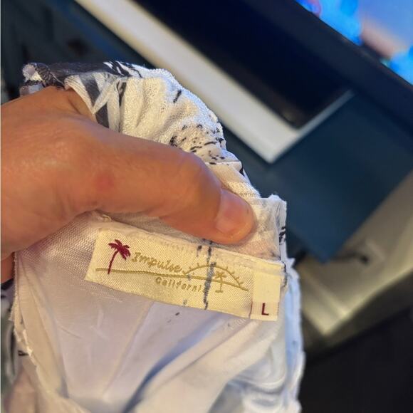 ImPulse Monochrome Patterned Fabric dress large - Picture 4 of 5